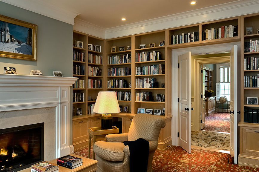 Appealing Classic Home Library Design Ideas