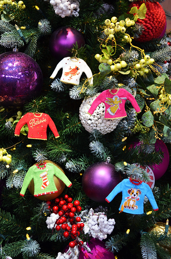 Holiday Sweater Ornaments