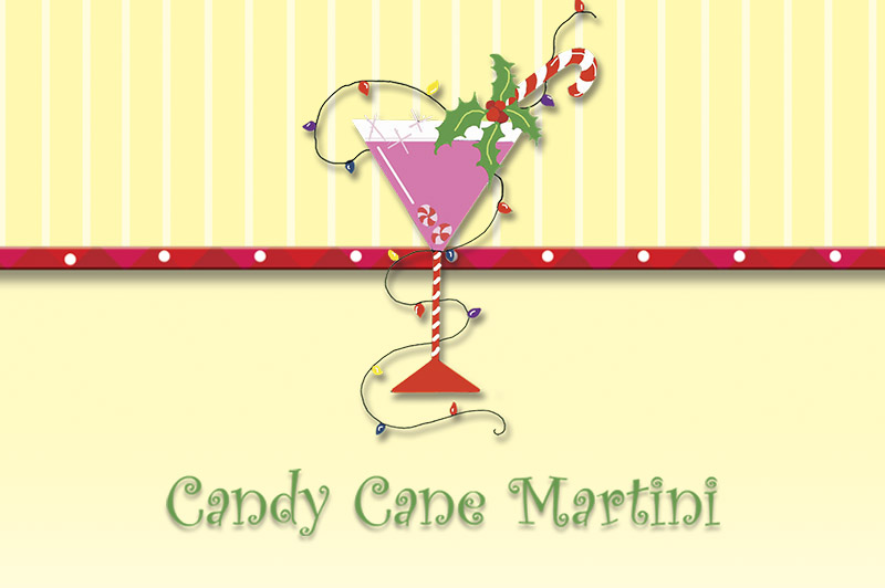 Candy Cane Martini