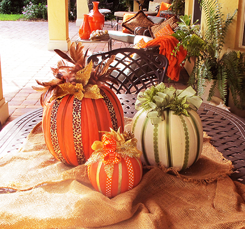 Pumpkin Center Pieces