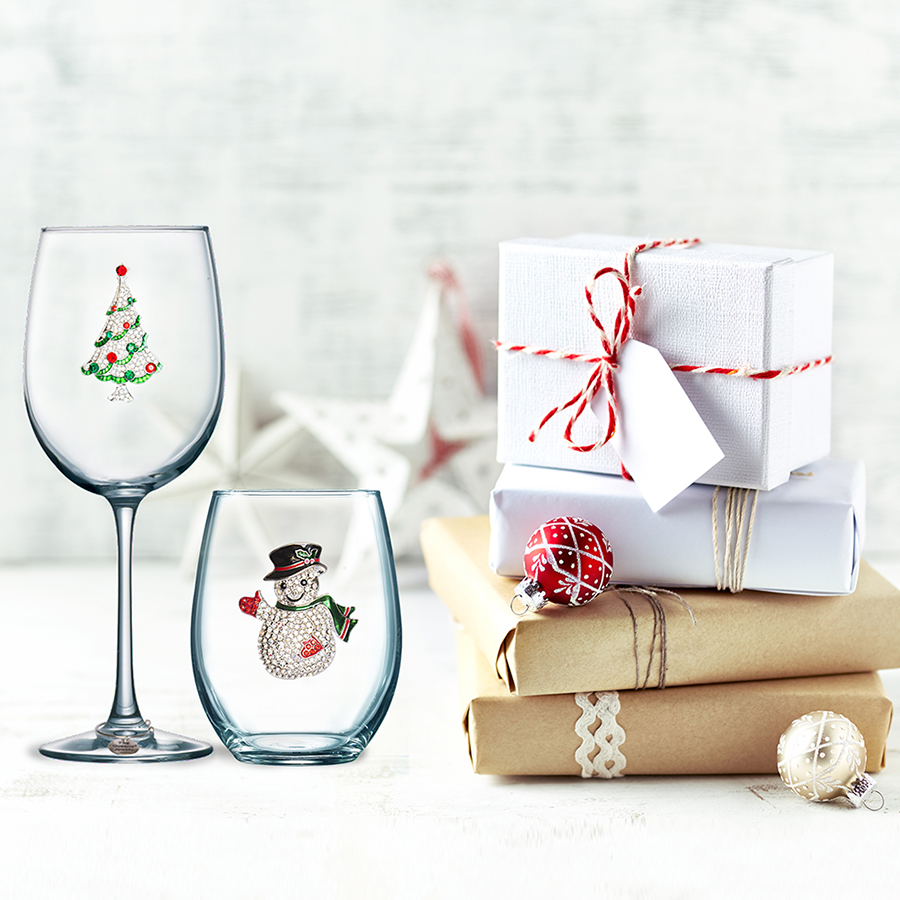 Sparkle & Shine Wine Glasses