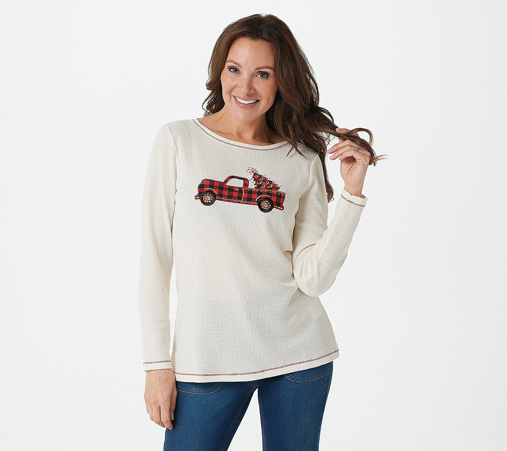 Quacker factory christmas tops online