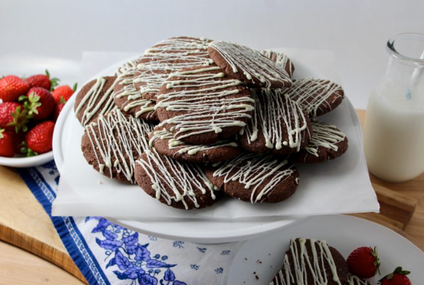 Chocolate Shortbread Cookies