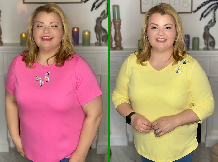 Springtime Set of Two Tops