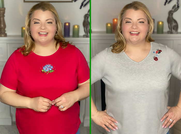 Springtime Set of Two Tops