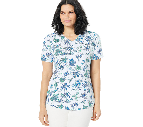 Women's Tropical Tops | All Things Tropical | Quacker Factory